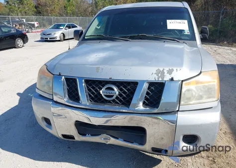 2012 Nissan Titan Sv from USA, damaged, VIN 1N6BA0EK0CN307849